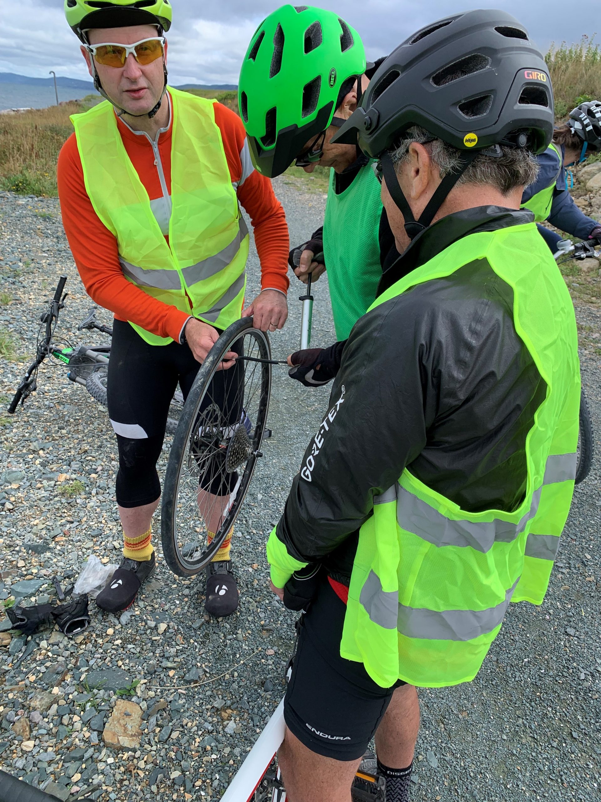 Photos from the BNL and VISRA tandem bike program Bicycle